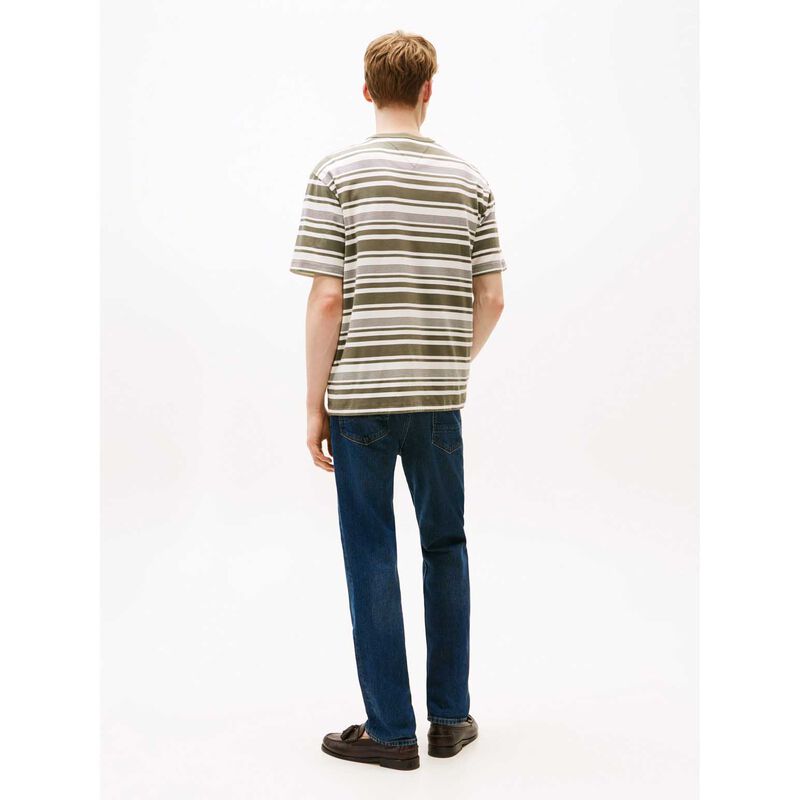 Tommy Hilfiger Cotton Modal Stripe Tee image number 1